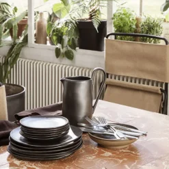 Carafes & Verres^Ferm Living Carafe Flow Noir