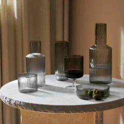 Carafes & Verres^Ferm Living Carafe Ripple Transparent