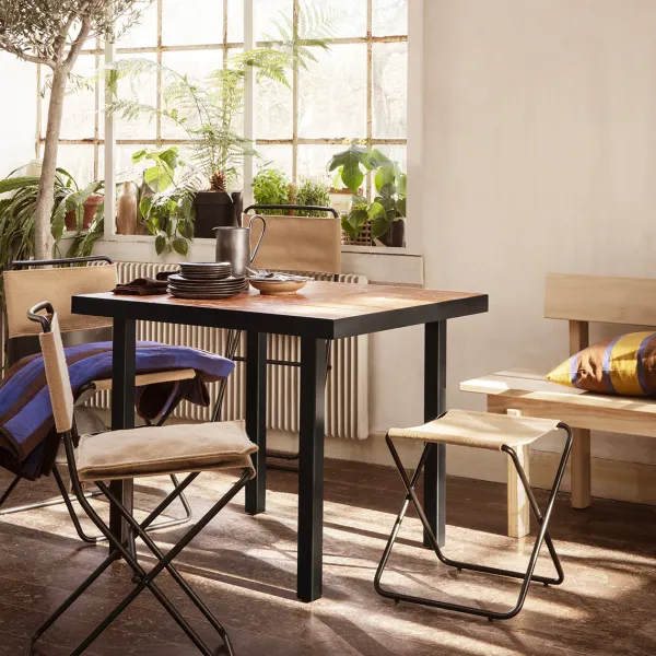 Chaises^Ferm Living Chaise Dining Desert - Sable/Noir