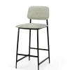 Chaises^Ethnicraft Chaise Haute Dc En Metal - Gris Fonce