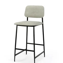 Chaises^Ethnicraft Chaise Haute Dc En Metal - Gris Fonce
