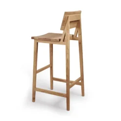 Chaises^Ethnicraft Chaise Haute En Chene Huile