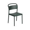 Chaises^Muuto Chaise Linear Steel Dark Green