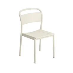 Chaises^Muuto Chaise Linear Steel Off-White