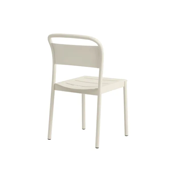 Chaises^Muuto Chaise Linear Steel Off-White
