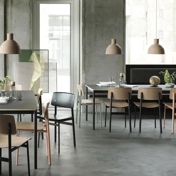 Chaises^Muuto Chaise Loft - Vert & Chene
