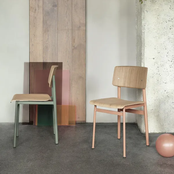 Chaises^Muuto Chaise Loft - Vert & Chene