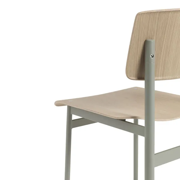 Chaises^Muuto Chaise Loft - Vert & Chene