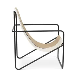 Fauteuils & Repose-Pieds^Ferm Living Chaise Lounge Desert Black / Soil