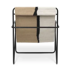 Fauteuils & Repose-Pieds^Ferm Living Chaise Lounge Desert Black / Soil