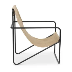 Fauteuils & Repose-Pieds^Ferm Living Chaise Lounge Desert Black / Sand