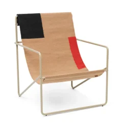 Fauteuils & Repose-Pieds^Ferm Living Chaise Lounge Desert Cashmere / Block