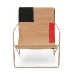 Fauteuils & Repose-Pieds^Ferm Living Chaise Lounge Desert Cashmere / Block