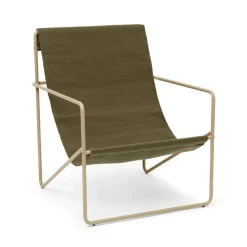 Fauteuils & Repose-Pieds^Ferm Living Chaise Lounge Desert Cashmere / Olive