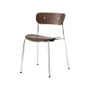 Chaises^And Tradition Chaise Pavilion Av1 Noyer/Chrome
