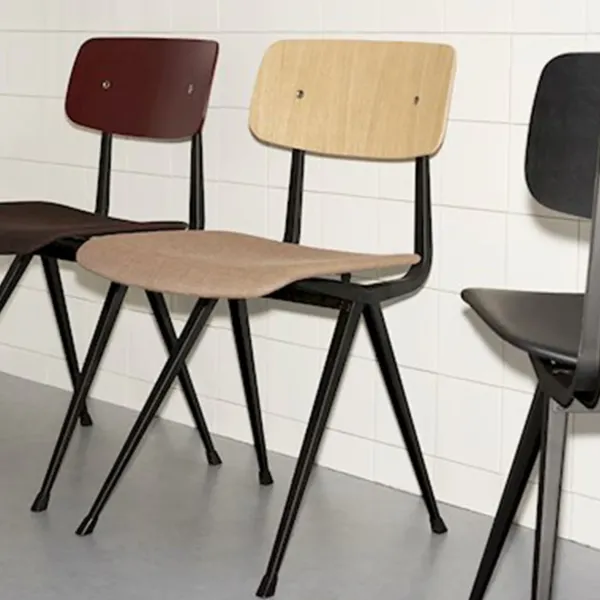 Chaises^Hay Chaise Result Noir - Chene Laque