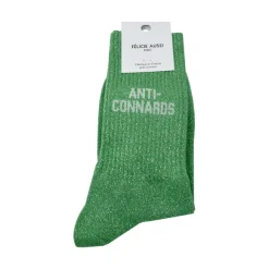 Chaussettes^Félicie Aussi Chaussettes Anti-Connards A Paillettes 36/40 - Vert
