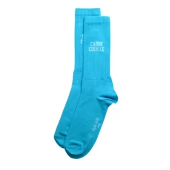 Chaussettes^Félicie Aussi Chaussettes Casse Couille 40/45 - Turquoise