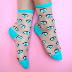 Chaussettes^Coucou Suzette Chaussettes Transparentes 35/40 - Oeil