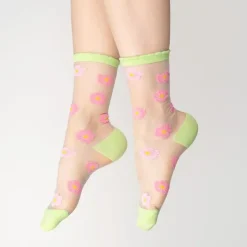 Chaussettes^Coucou Suzette Chaussettes Transparentes Sakura