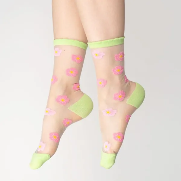 Chaussettes^Coucou Suzette Chaussettes Transparentes Sakura