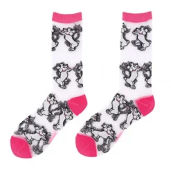 Chaussettes^Coucou Suzette Chaussettes Transparentes Caniche
