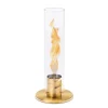 Lampes De Table^Höfats Cheminee / Feu De Table Spin 120 - O 23 X 54 Cm - Or