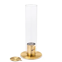 Lampes De Table^Höfats Cheminee / Feu De Table Spin 120 - O 23 X 54 Cm - Or