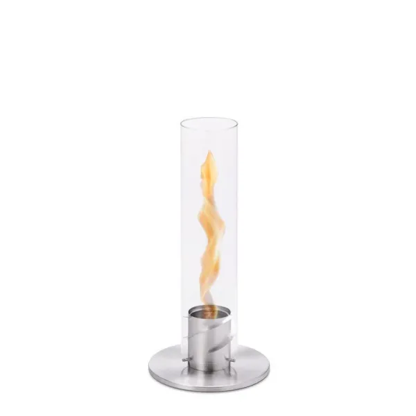 Lampes De Table^Höfats Cheminee / Feu De Table Spin 90 - O 19 X 40,5 Cm - Argent