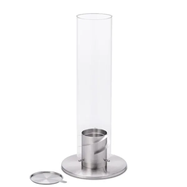 Lampes De Table^Höfats Cheminee / Feu De Table Spin 120 - O 23 X 54 Cm - Argent
