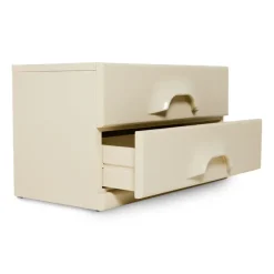 Buffets, Armoires & Commodes^HK Living Commode 2 Tiroirs - 60 X 35 X 35,2 Cm - Creme