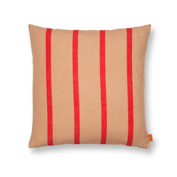 Coussins^Ferm Living Coussin Grand - Camel/Rouge