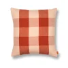 Coussins^Ferm Living Coussin Grand A Carreaux En Lin Et Coton