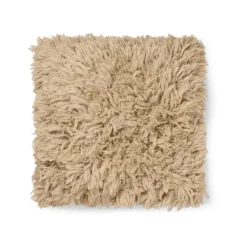 Coussins^Ferm Living Coussin Meadow A Poils Longs - Sable Clair - 50 X 50 Cm