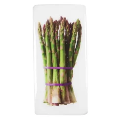 Art Mural^Stigerwoods Décoration Murale Asperges Sur Fond Blanc - 20 Cm X 40 Cm