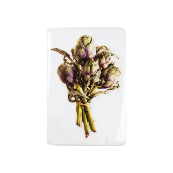 Art Mural^Stigerwoods Décoration Murale Bouquet D'Artichauts - 20 X 29 Cm - Violettes