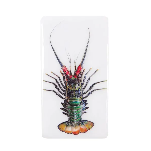 Art Mural^Stigerwoods Décoration Murale Homard Vert / Fond Blanc - 20 X 35 Cm