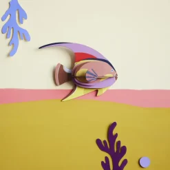 Art Mural^Studio Roof Décoration Murale Poisson Blackcap Fish