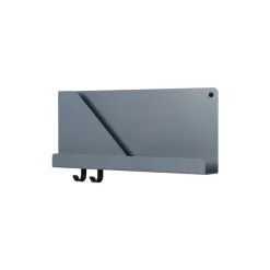 Etagères^Muuto Etagere Murale Folded Bleu Gris S