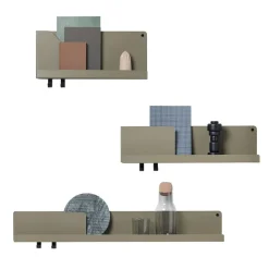 Etagères^Muuto Etagere Murale Folded Olive M