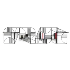 Etagères^Mogg Etagere Musa - Noir Mat