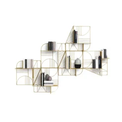 Etagères^Mogg Etagere Musa - Or Mat