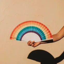 Accessoires Design^Sélectionné par Fleux Eventail Arc-En-Ciel