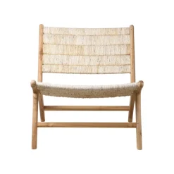 Fauteuils & Repose-Pieds^HK Living Fauteuil Lounge Teak