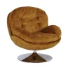Fauteuils & Repose-Pieds^Sélectionné par Fleux Fauteuil Memento En Velours - 81 X 86 X 83 Cm - Gold
