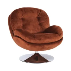 Fauteuils & Repose-Pieds^Sélectionné par Fleux Fauteuil Memento En Velours - 81 X 86 X 83 Cm - Fox