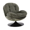 Fauteuils & Repose-Pieds^Sélectionné par Fleux Fauteuil Memento En Velours - 81 X 86 X 83 Cm - Kaki
