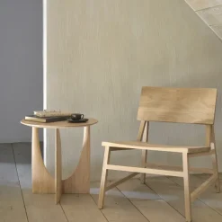 Fauteuils & Repose-Pieds^Ethnicraft Fauteuil N2 En Chene Massif
