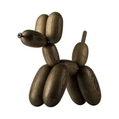 Sculptures & Figurines^BoyHood Figurine Chien Ballon D'Og - Chene Fume - H 30 Cm