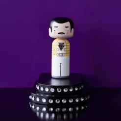 Sculptures & Figurines^Lucie Kaas Figurine En Bois - Kokeshi Sketch.Inc - Freddie - 14.5 Cm